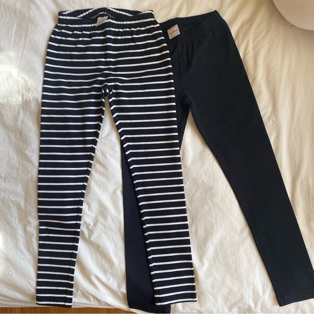 NWOT 2 Pair Hanna Andersson Leggings size 8